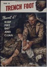 Description: WW1 Poster about preventing Trench Foot